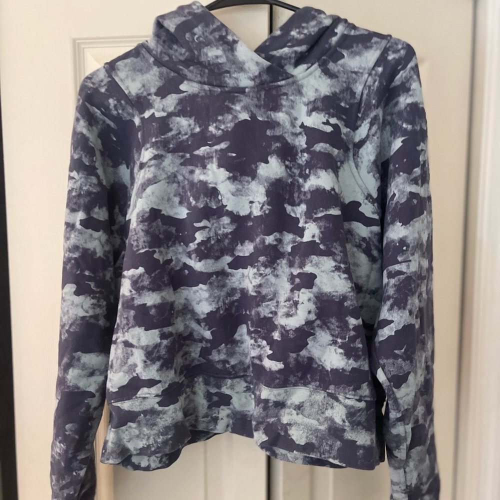 Lululemon Tie Dye Cropped Hoodie